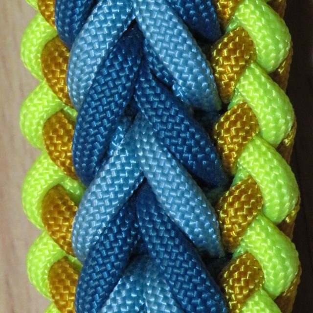 Hundehalsband mit Knoten "Backbone" Größe 21-30cm