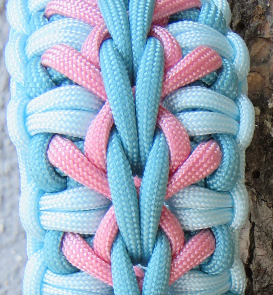 Hundehalsband mit Knoten "Skywalk" Größe 21-30cm