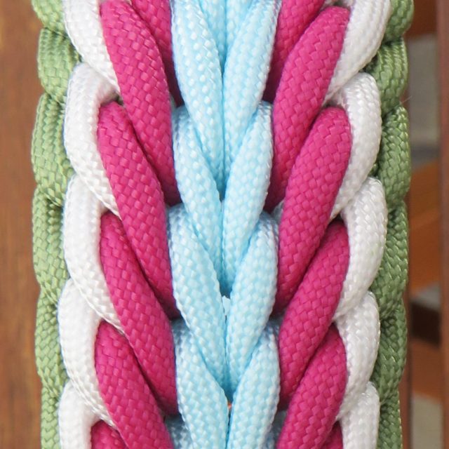 Hundehalsband mit Knoten "Sunray" Größe 21-30cm