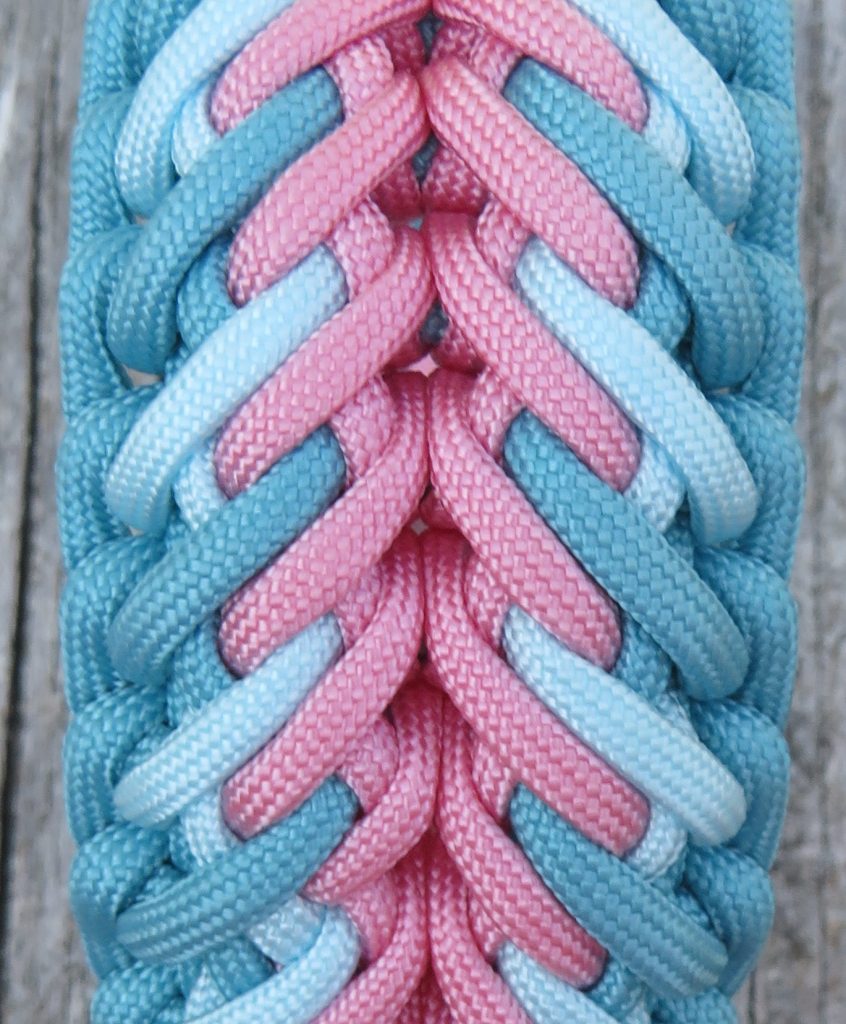 Hundehalsband mit Knoten "Vortex" Größe 41-50cm