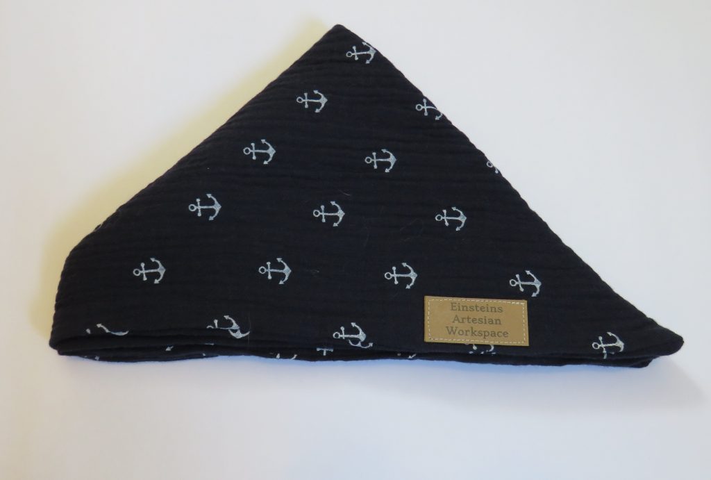 Halstuch "Mitternachtsblau Anker"